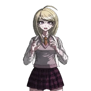 🌷 emoji Kaede Akamatsu‹‹｡ﾟ(ﾟ´ω`ﾟ)ﾟ｡›› Telegram sticker 15 of 120
