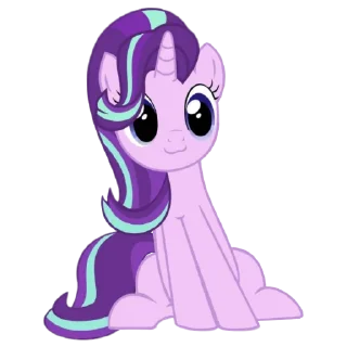 😄 emoji @MyLittlePony_bots Starlight Glimmer Telegram sticker 15 of 106