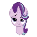 😒 emoji Starlight Glimmer (MLP) Telegram sticker 17 of 28