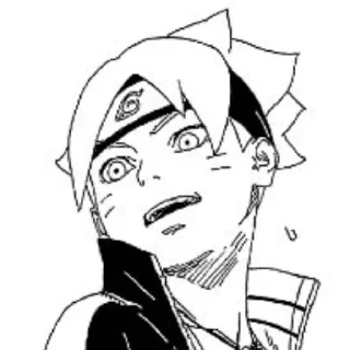 Sticker from Boruto from @somewherechannel