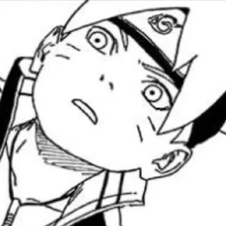 😟 emoji Boruto from @somewherechannel Telegram sticker 18 of 120