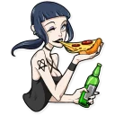 🍴 emoji Bad Girl Telegram sticker 6 of 36
