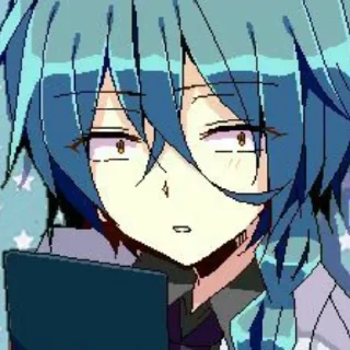 💙 emoji эш брэдли Telegram sticker 22 of 50