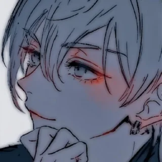 🙂 emoji ˙•˚♡ Takashi Mitsuya ♡˙•˚ Telegram sticker 15 of 38