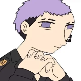 😐 emoji Mitsuya Takashi Telegram sticker 11 of 38