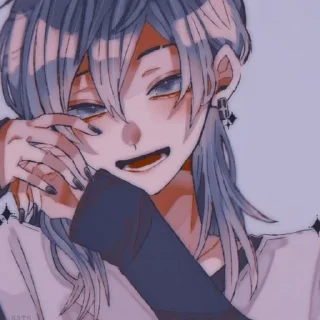 😀 emoji ˙•˚♡ Takashi Mitsuya ♡˙•˚ Telegram sticker 14 of 38