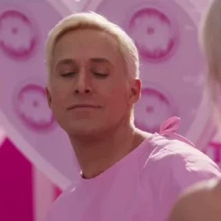 😏 emoji BARBIE Telegram sticker 2 of 14
