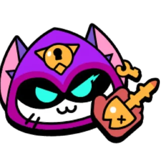 Sticker from Brawl Stars pins "Scary Tales" @userlife1213146
