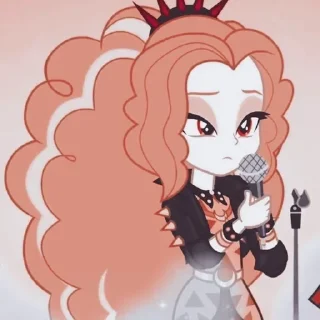 🩸 emoji Dazzlings By @Little_Shluyxa Telegram sticker 8 of 66