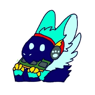 💾 emoji Шиффи протоген @Furry_Shiffy Telegram sticker 24 of 117