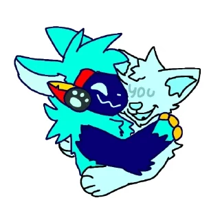 🐱 emoji Шиффи протоген @Furry_Shiffy Telegram sticker 19 of 117