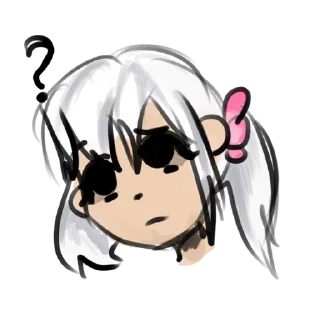 🤨 emoji Skykid Sonya Telegram sticker 8 of 21