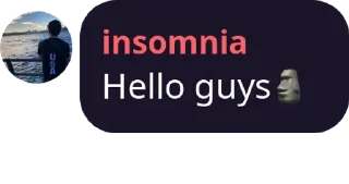 Sticker from insomnia stickers