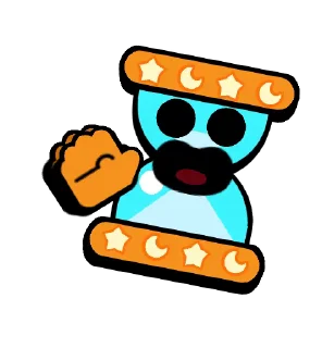 👏 emoji Sandclock Pins @BrawlStarsStik Telegram sticker 6 of 9