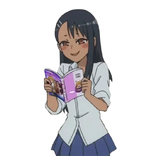 😏 emoji Nagatoro-San Telegram sticker 21 of 57