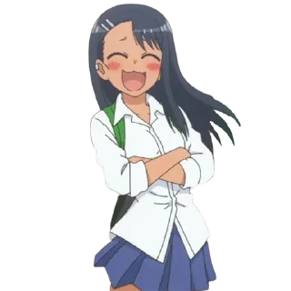 🤪 emoji Nagatoro-San Telegram sticker 24 of 57