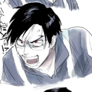 👓 emoji iida glasses. Telegram sticker 11 of 16