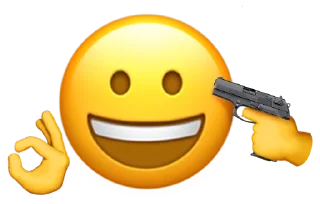 😃 emoji Custom Telegram sticker 22 of 119