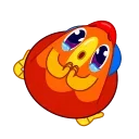 🙏 emoji Rooster Telegram sticker 22 of 27