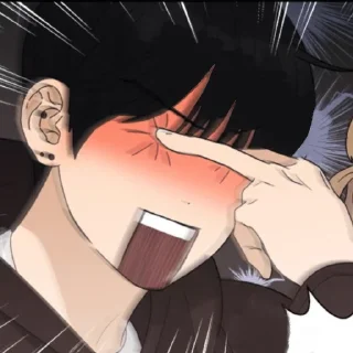 Sticker from Manhwa moodness