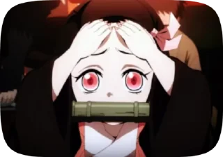 🌟 emoji Малышка Незуко Telegram sticker 18 of 23