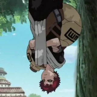 🙃 emoji sabaku no gaara Telegram sticker 14 of 20