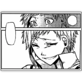 😢 emoji Atsushi Nakajima Telegram sticker 17 of 56