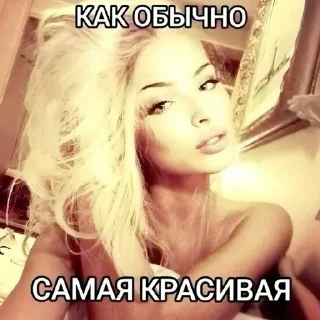 🤩 emoji А у нас с кисой все пиздато Telegram sticker 5 of 68