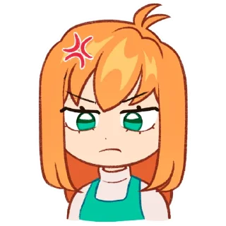 😡 emoji Юни Telegram sticker 9 of 12