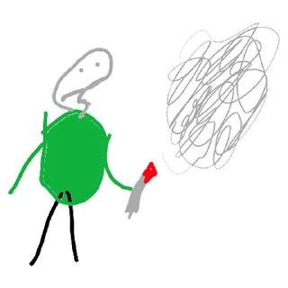 🚬 emoji Наскальная живопись древних удультов Telegram sticker 8 of 120