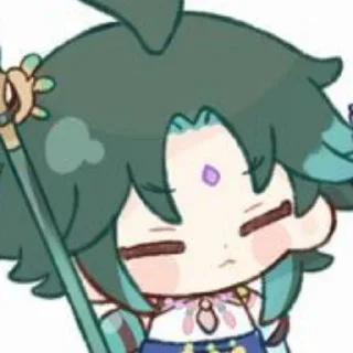 😣 emoji Миличиби Сяо| @adoptet_xiao @genimkt Telegram sticker 2 of 50