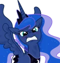 😠 emoji Princess Luna Telegram sticker 8 of 78