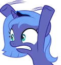 😬 emoji Princess Luna Telegram sticker 15 of 78