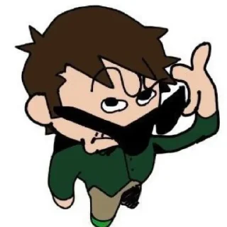 🤨 emoji Eddsworld Telegram sticker 21 of 29