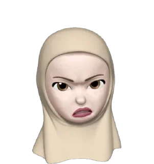 😠 emoji @Mifamour 🦅 🌸 Telegram sticker 21 of 24