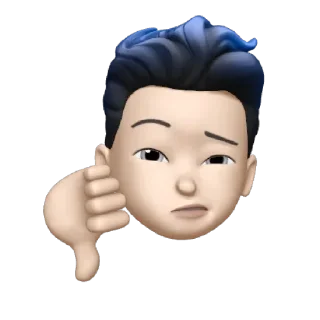 👎 emoji @MIFAMOUR 🦅 Telegram sticker 15 of 29