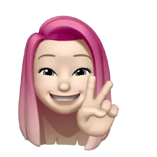 ✌ emoji @Mifamour 🦅🌸 Telegram sticker 22 of 36