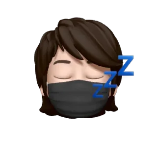 😴 emoji @MIFAMOUR 🦅 Telegram sticker 5 of 29