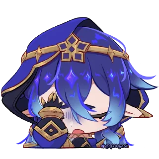 Sticker from Геншиняняня [ @qYasyaSt ]