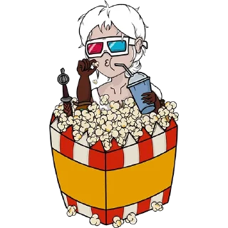 🍿 emoji Ведьмак и Гвинт от Демона Лапласа Telegram sticker 13 of 48