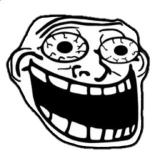 😱 emoji Trollface meme project by Alex Telegram sticker 7 of 17