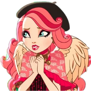 ❤ emoji Cupid 🪽 Telegram sticker 10 of 21