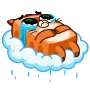 😭 emoji Cupid Kitty Telegram sticker 6 of 25