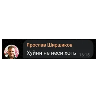😡 emoji цитаты ярослава ширшикова без контекста Telegram sticker 10 of 15