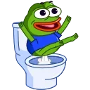 🚽 emoji Mr. Greene Telegram sticker 7 of 27