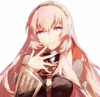 🌸 emoji °♡Luka Megurine♡° Telegram sticker 10 of 87