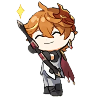 Sticker from Childe is love, Childe is life
