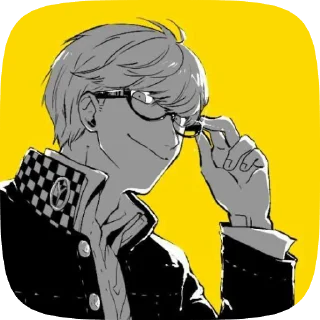 🌟 emoji yu narukami ~ @personastickers Telegram sticker 12 of 70