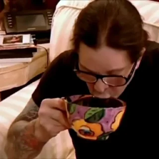 ☕️ emoji Ozzy Osbourne @damnstickers Telegram sticker 9 of 120