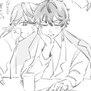 🙄 emoji Bonten Michi Telegram sticker 8 of 71